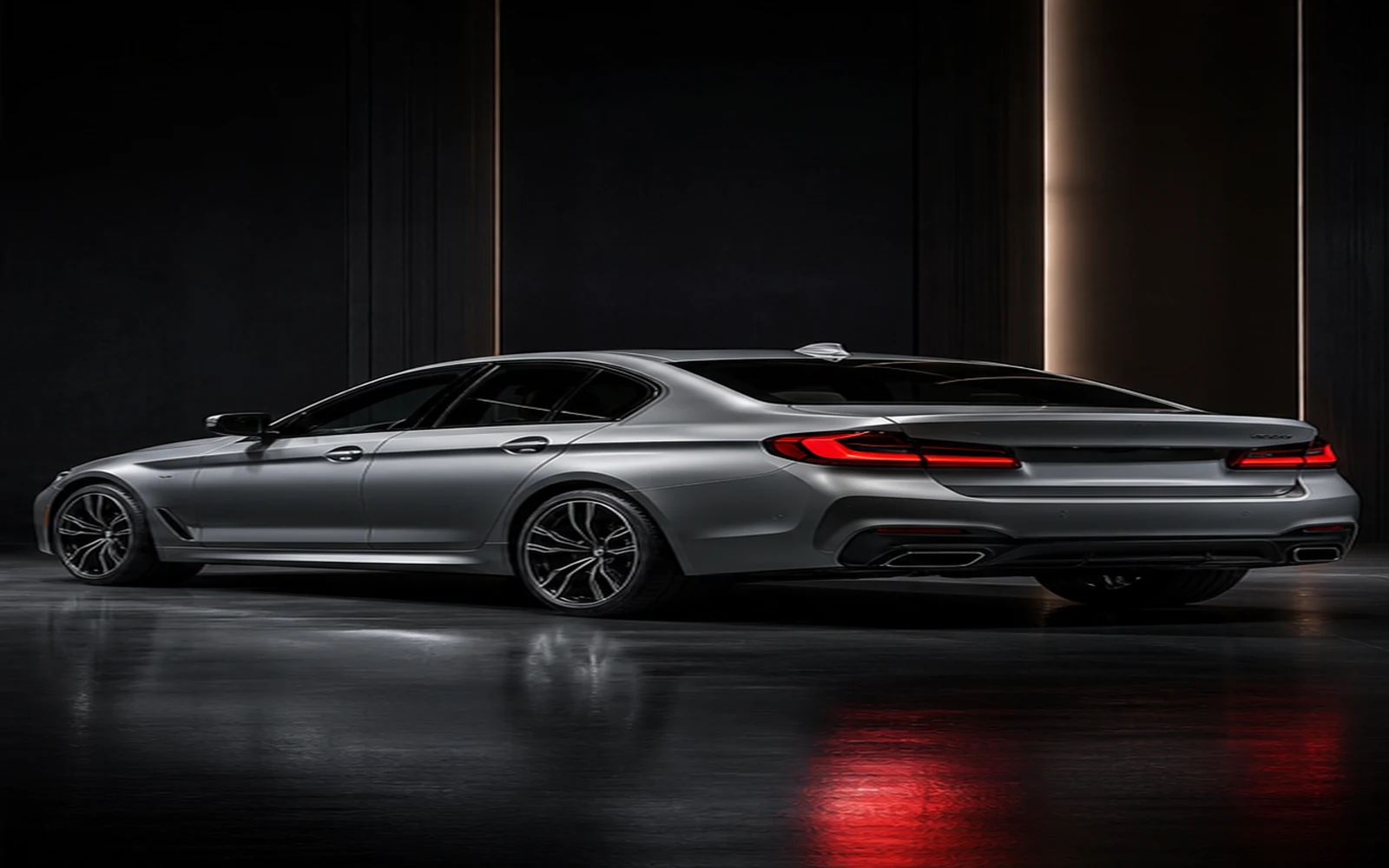 Audi A6 задний ракурс