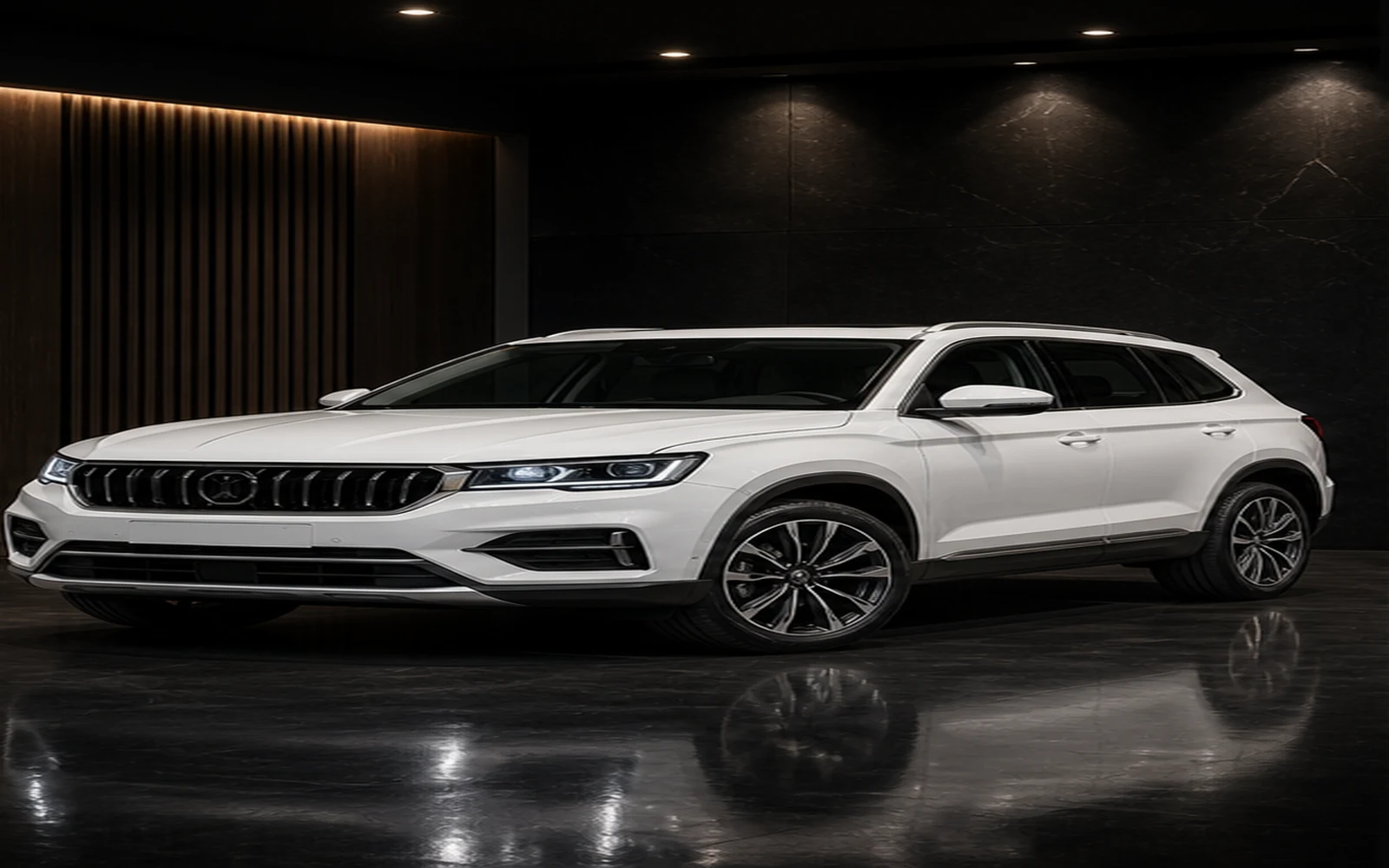 Skoda Kodiaq фронтальный ракурс