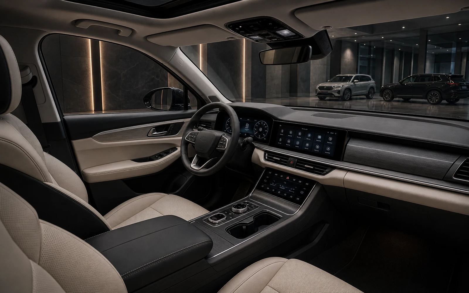 Интерьер Skoda Kodiaq